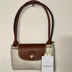 🎀Le Pliage Original Tote bag - Cream / Brown